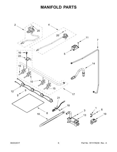 MANIFOLD PARTS