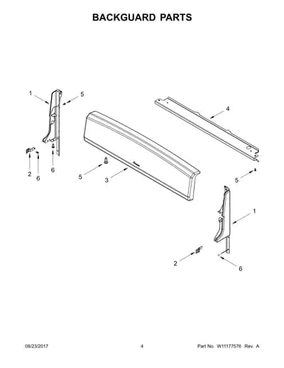 BACKGUARD PARTS