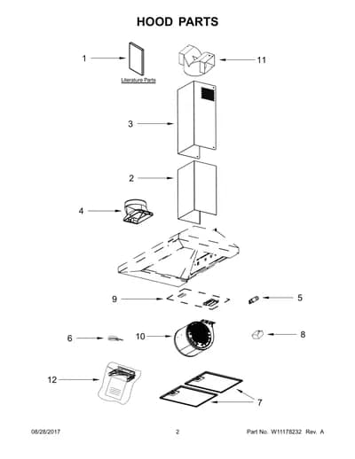 HOOD PARTS