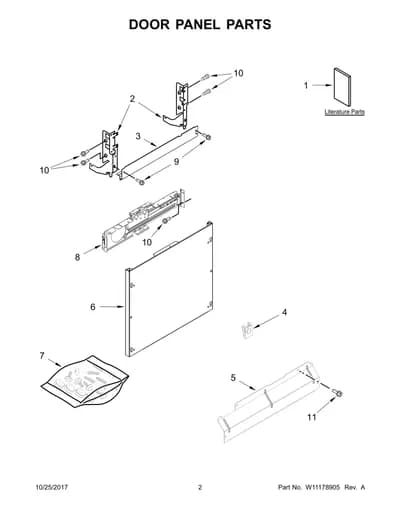 DOOR PANEL PARTS