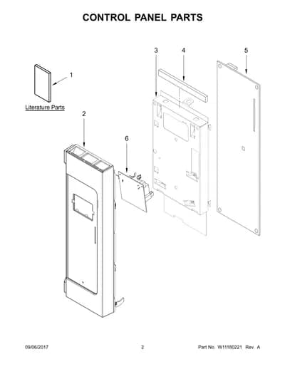 CONTROL PANEL PARTS