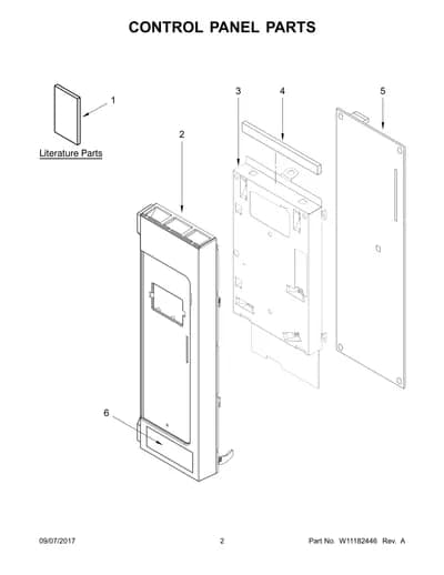 CONTROL PANEL PARTS
