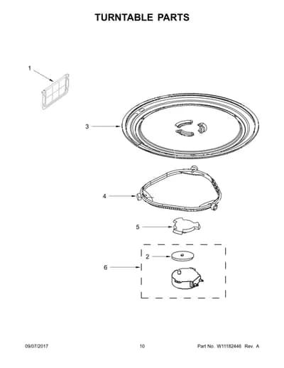 TURNTABLE PARTS