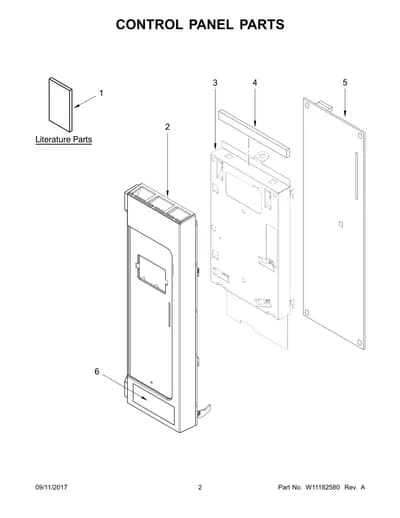 CONTROL PANEL PARTS