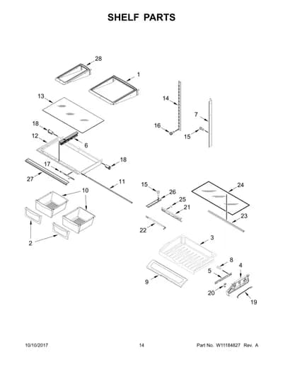 SHELF PARTS