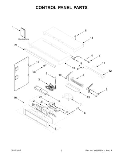 CONTROL PANEL PARTS