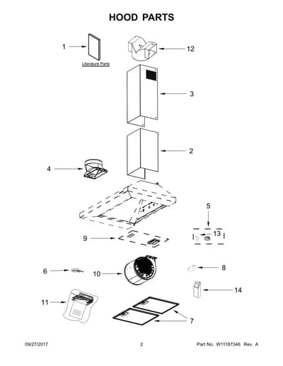 HOOD PARTS