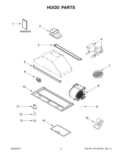 HOOD PARTS