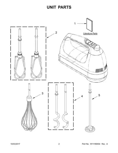 UNIT PARTS