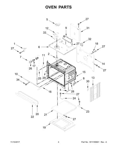 OVEN PARTS