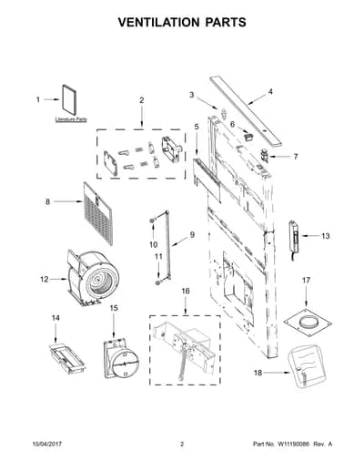 VENTILATION PARTS
