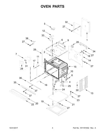 OVEN PARTS