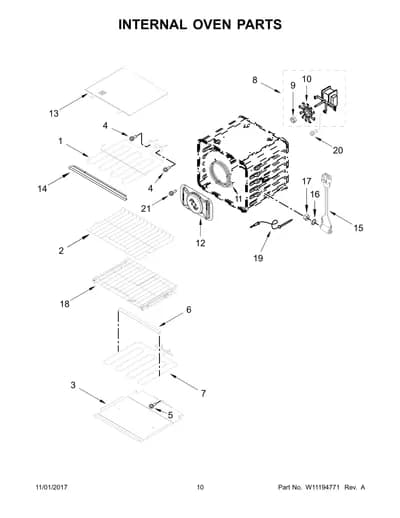 INTERNAL OVEN PARTS