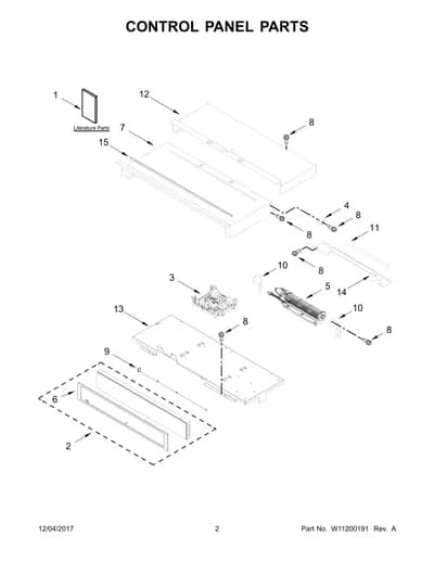 CONTROL PANEL PARTS