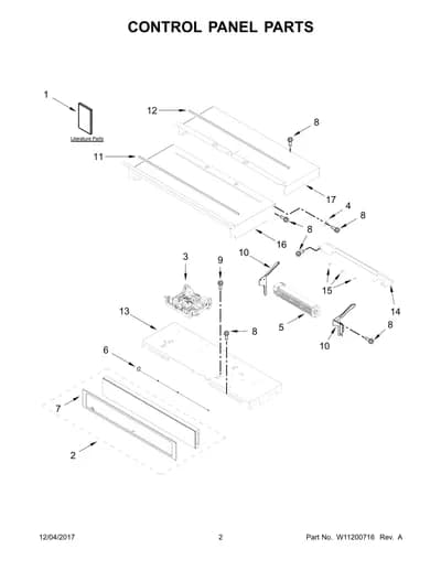 CONTROL PANEL PARTS