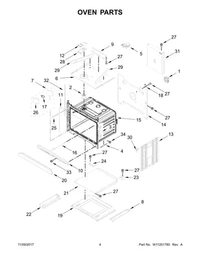 OVEN PARTS