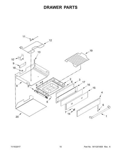 DRAWER PARTS