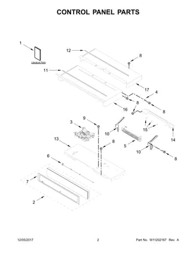 CONTROL PANEL PARTS