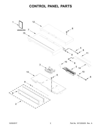 CONTROL PANEL PARTS