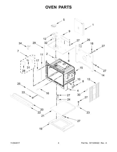 OVEN PARTS