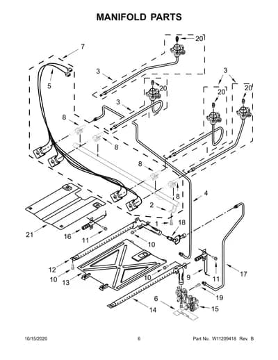 MANIFOLD PARTS