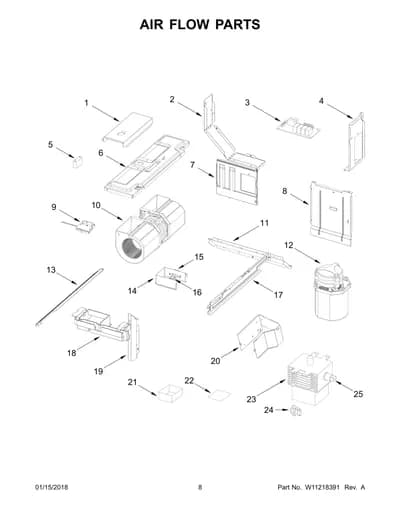 AIR FLOW PARTS