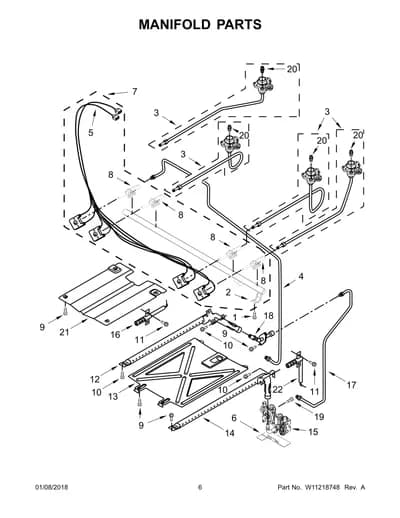 MANIFOLD PARTS