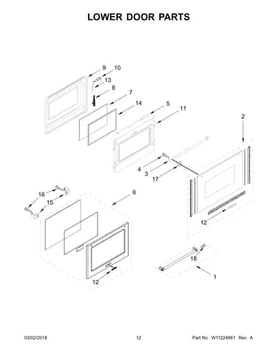 LOWER DOOR PARTS