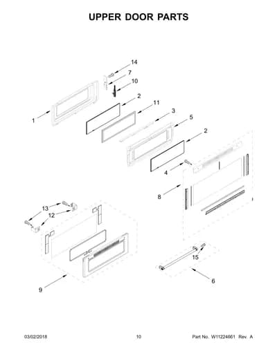 UPPER DOOR PARTS