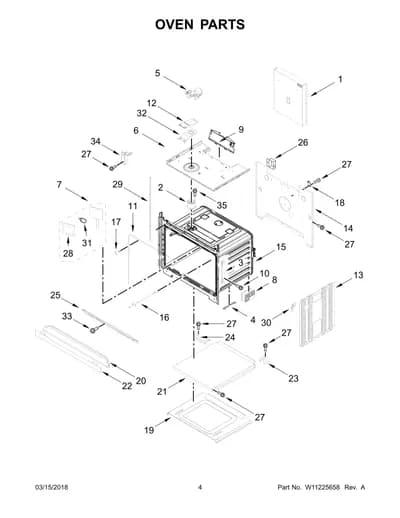 OVEN PARTS