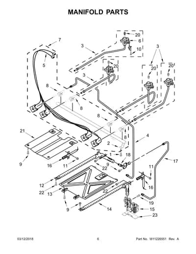 MANIFOLD PARTS