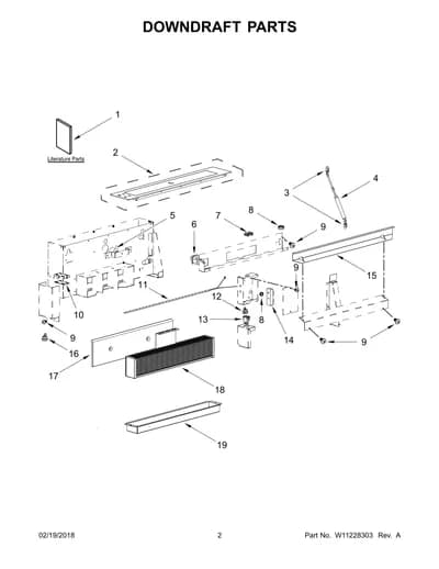 DOWNDRAFT PARTS