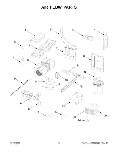 AIR FLOW PARTS