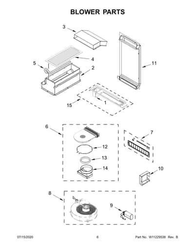 BLOWER PARTS