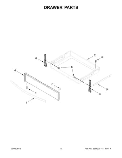 DRAWER PARTS