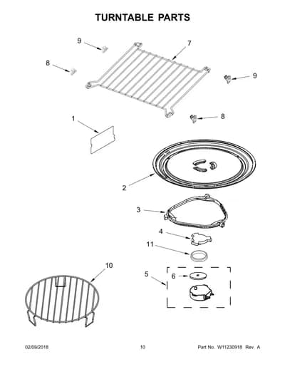 TURNTABLE PARTS