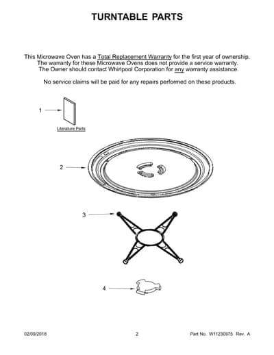 TURNTABLE PARTS