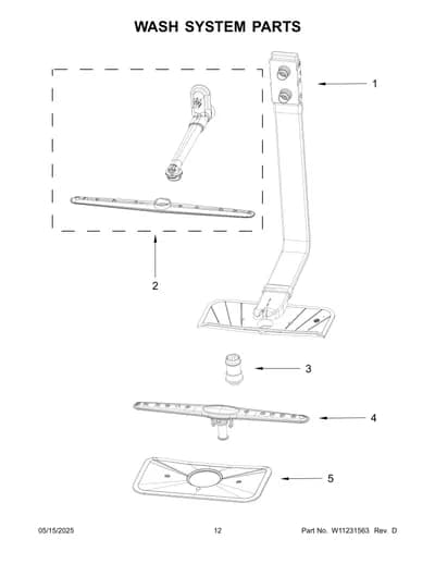 WASH SYSTEM PARTS