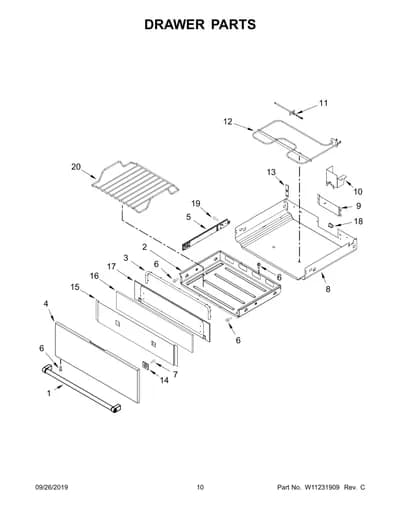DRAWER PARTS