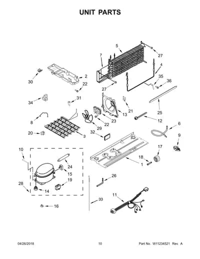 UNIT PARTS