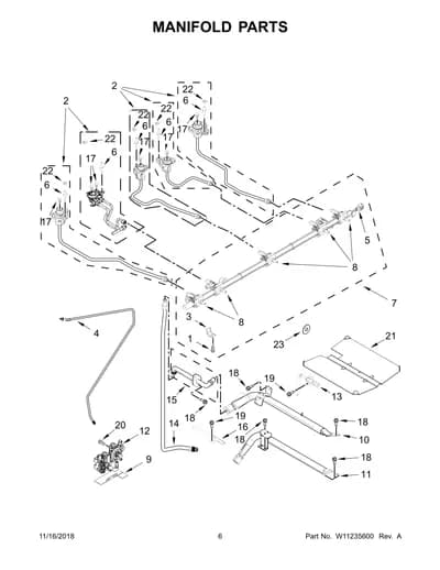 MANIFOLD PARTS
