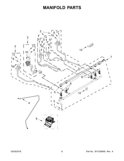 MANIFOLD PARTS