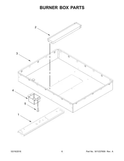 BURNER BOX PARTS