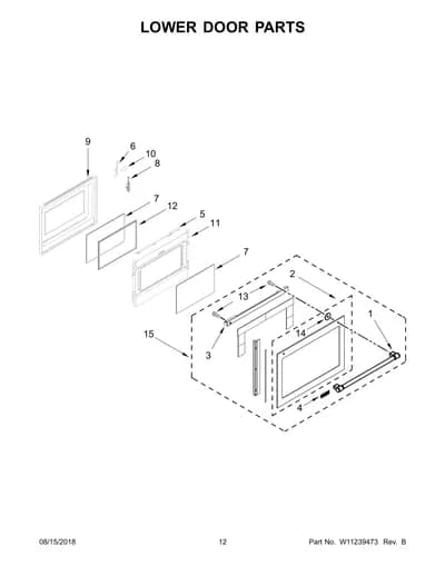 LOWER DOOR PARTS