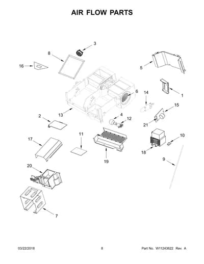 AIR FLOW PARTS