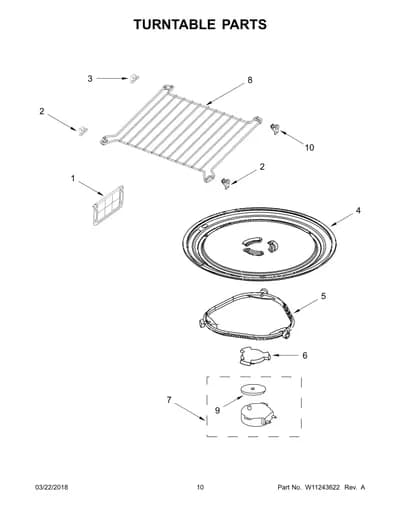 TURNTABLE PARTS