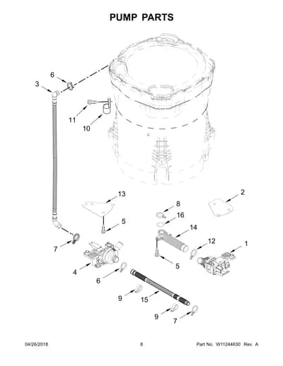PUMP PARTS