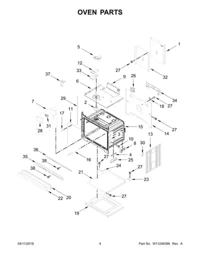 OVEN PARTS