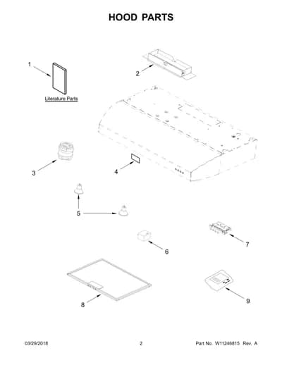 HOOD PARTS