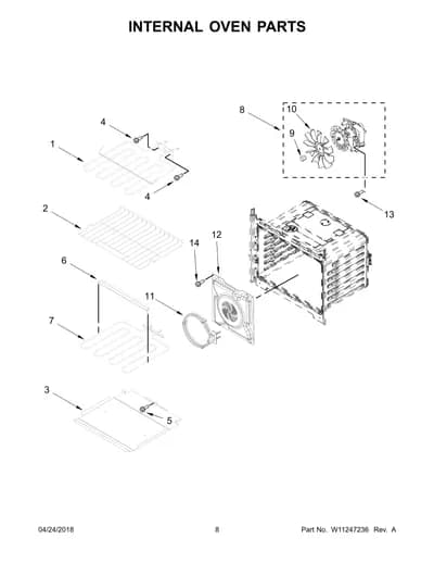 INTERNAL OVEN PARTS